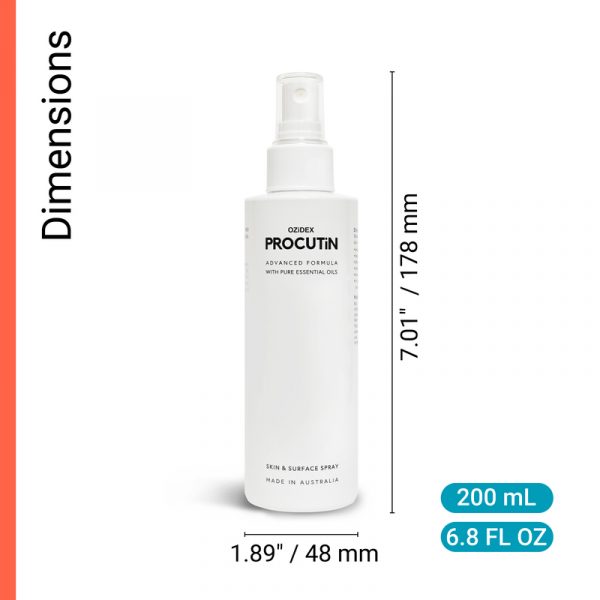 ozidex bottle dimention