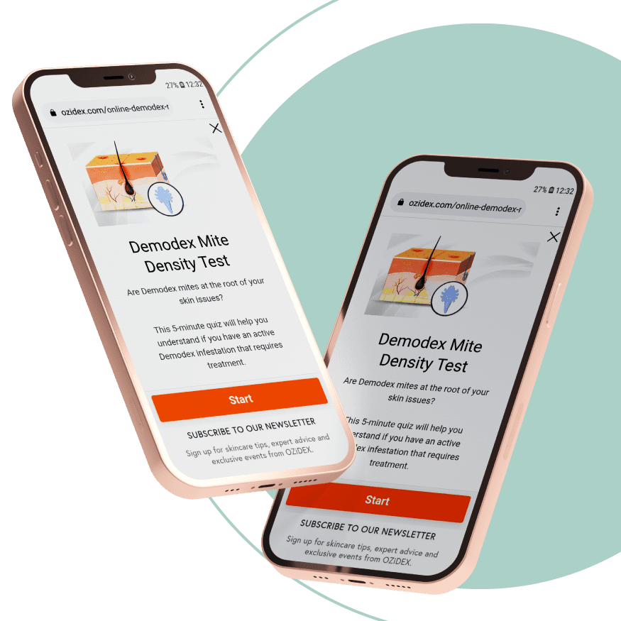 online test for demodex mite
